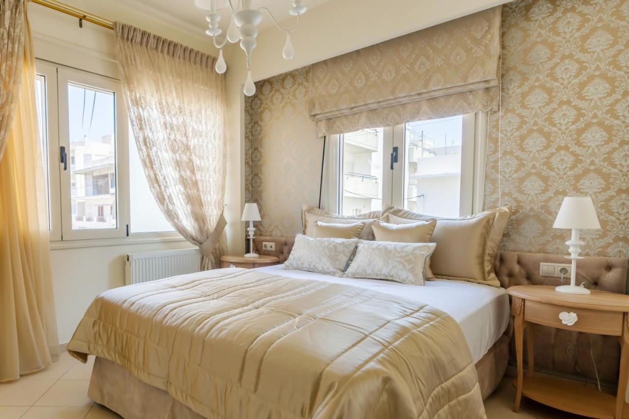Stylish & Luxury Apartment - Self Check In - Free Parking Iraklion Buitenkant foto