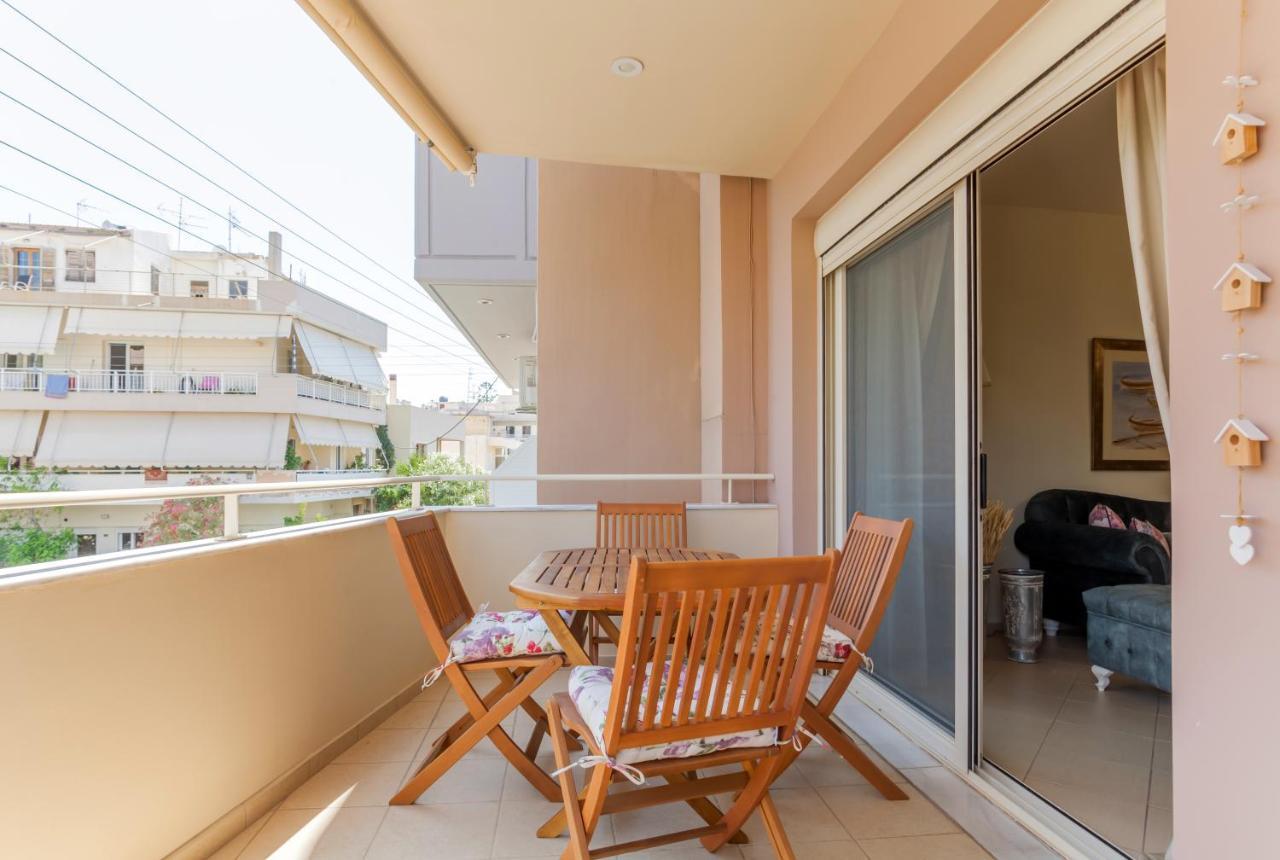 Stylish & Luxury Apartment - Self Check In - Free Parking Iraklion Buitenkant foto