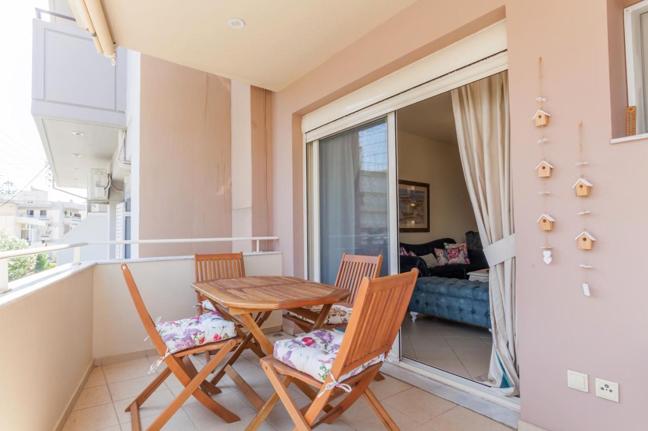 Stylish & Luxury Apartment - Self Check In - Free Parking Iraklion Buitenkant foto